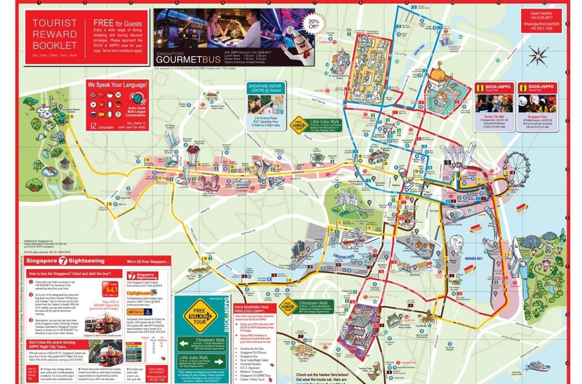 Stare miasto Quebec piesza wycieczka na mapie